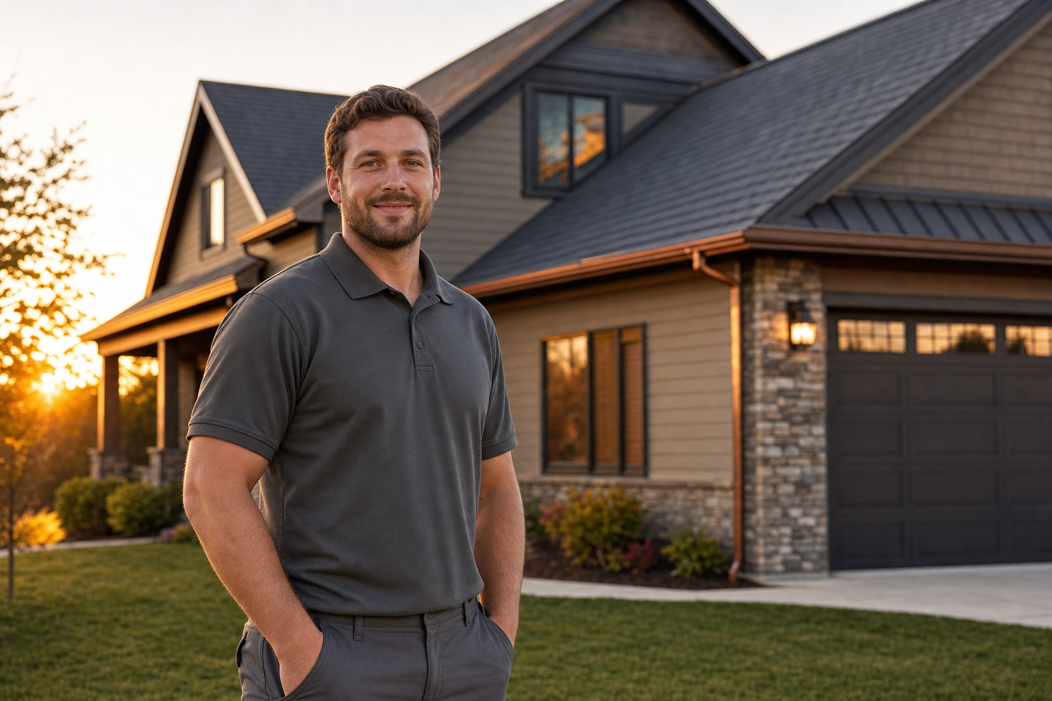 Angelo J. Saia, founder of Saia & Sons Restoration, on site